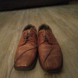 Dockers Mens Endow Genuine Leather Dress Lace-up Comfort Oxford Shoe. Size 8